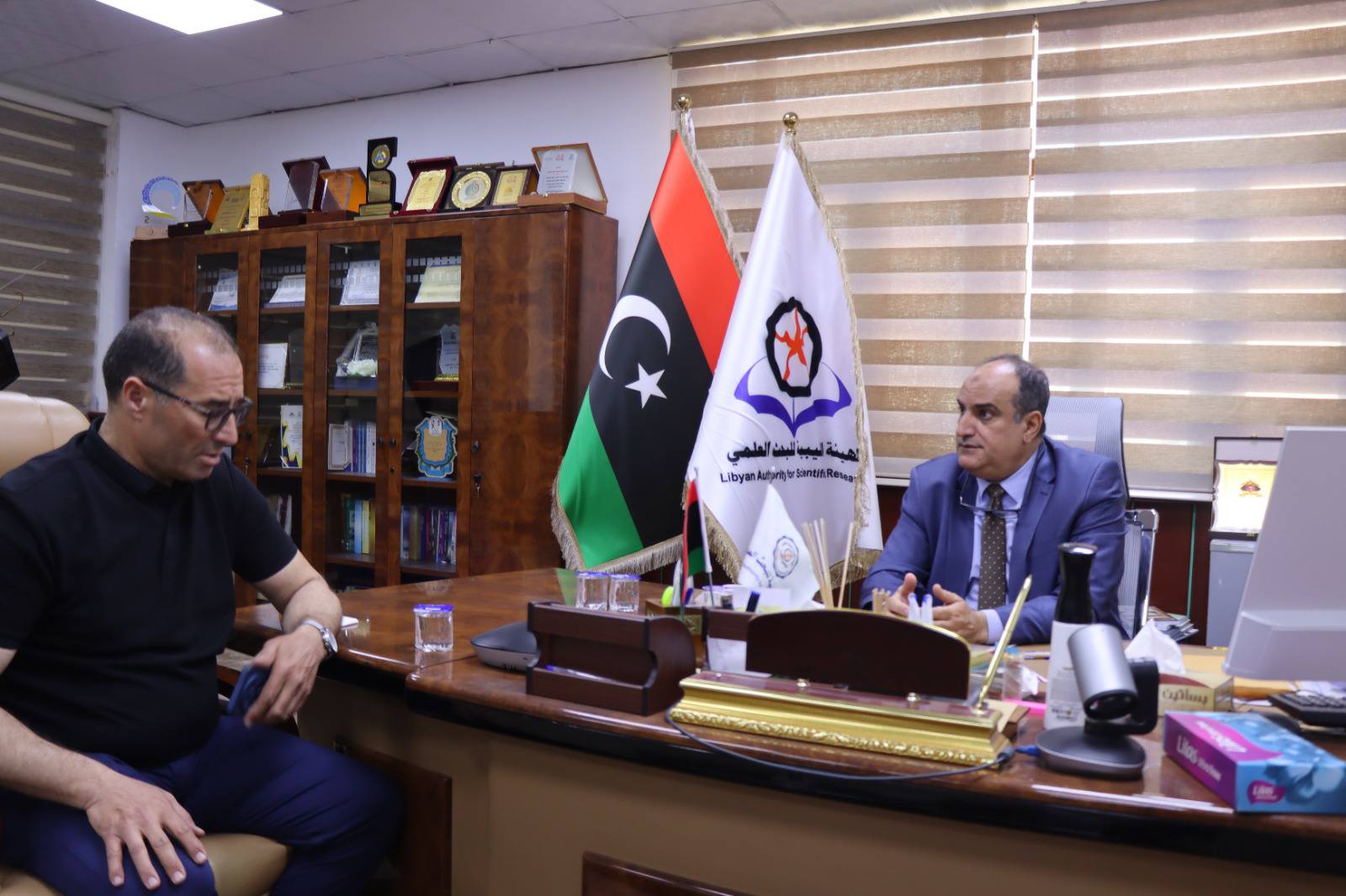 تحضيرات المعرض والمؤتمر البحث العلمي النسخة الثانية